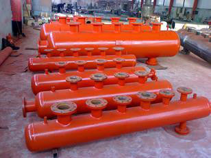 Water proof 100 ton power station CFB boiler pressure parts boiler drum